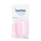 SansFluo Infant's Dental Brush and Gum Massager with Hygiene Case