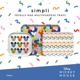 Simpli Disney Mickey Multipurpose Melamine Trays (Set of 3)