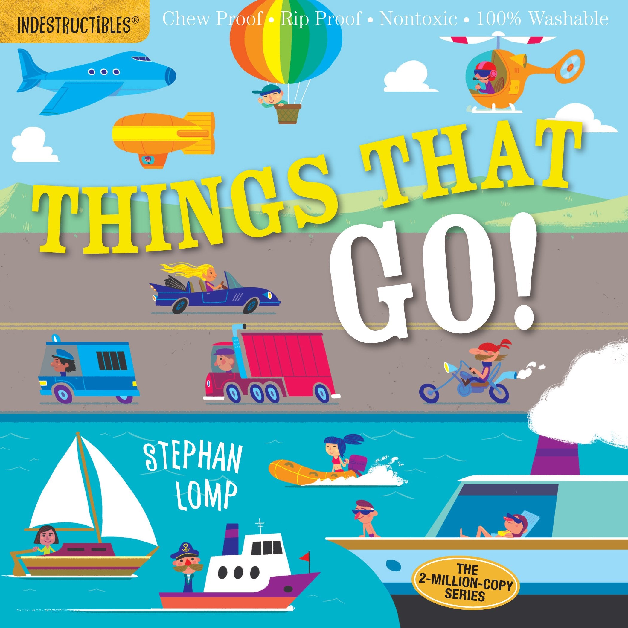 Indestructibles Book - Things that go