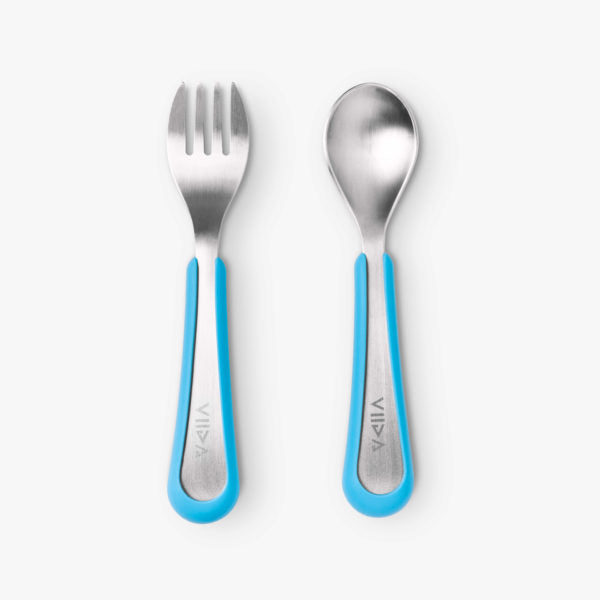 Viida Soufflé Large Fork & Spoon Set