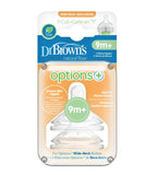 Dr. Brown's Options+ Wide Neck Baby Bottle Nipple