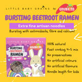Little Baby Grains Ramen - Bursting Beetroot