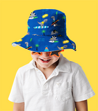 Flap Jack Kids UPF50 Reversible Sun Hat