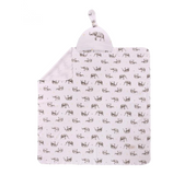 Bao Bei Tyler Baby Blanket + Hat Set