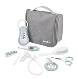 Beaba Baby Grooming Set (9accs) + Hanging Toiletry Pouch