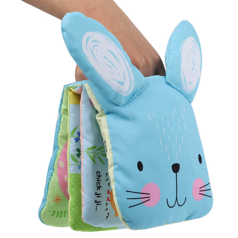 Infantway Huggabooks Bunny Puppet Cloth Book