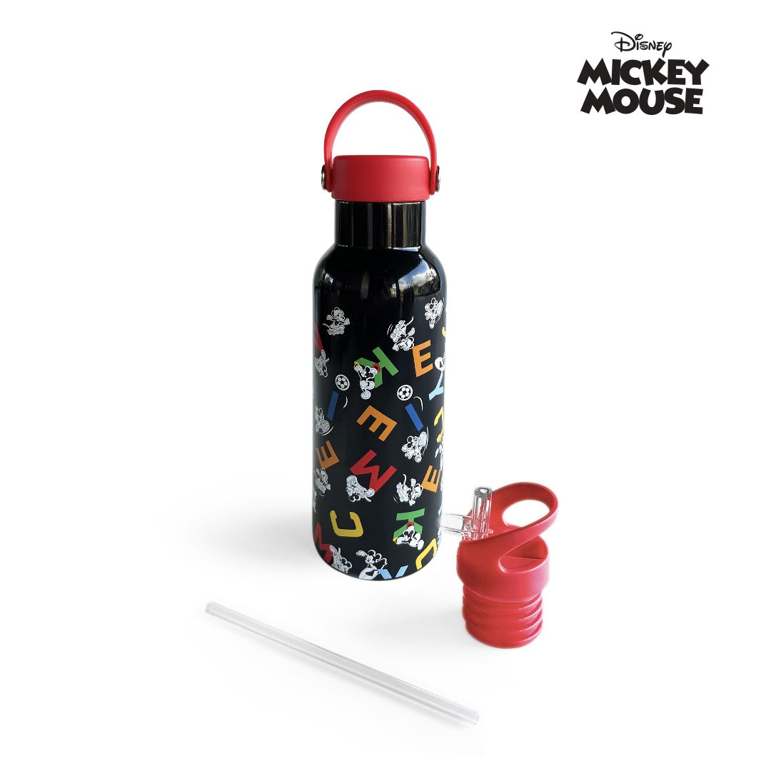 Zippies Lab Disney Insulated Water Bottle 483ml with 2 Types of Caps