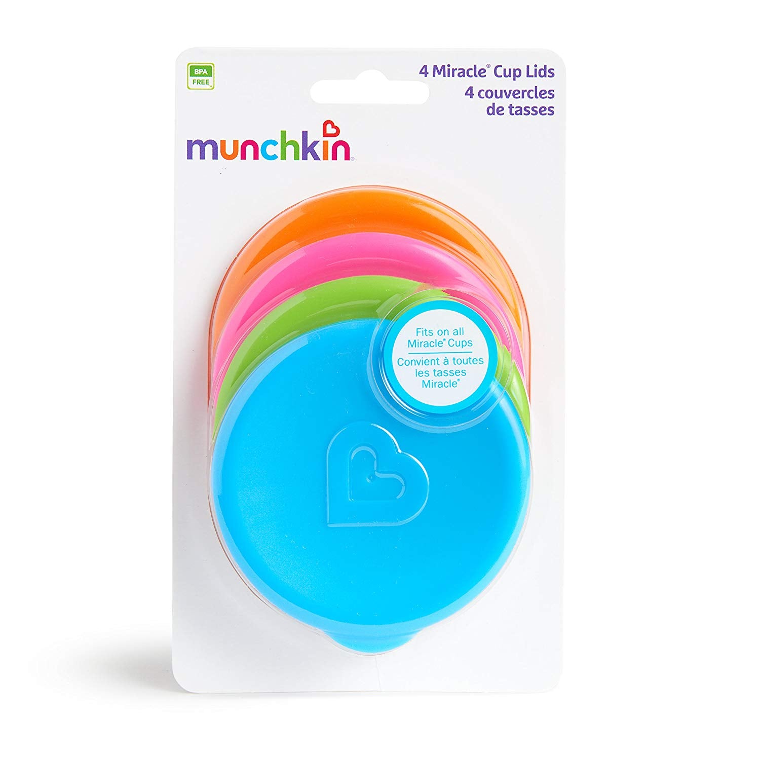 Munchkin Miracle Cup Lids (4 Pack)