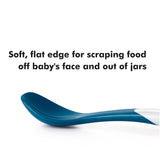 OXO Tot On-The-Go Plastic Feeding Spoon With Case (2 Pack)