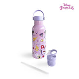 Zippies Lab Disney Insulated Water Bottle 483ml with 2 Types of Caps