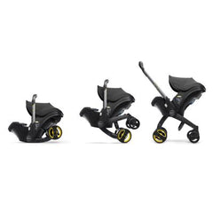 Car seat with stroller wheels online