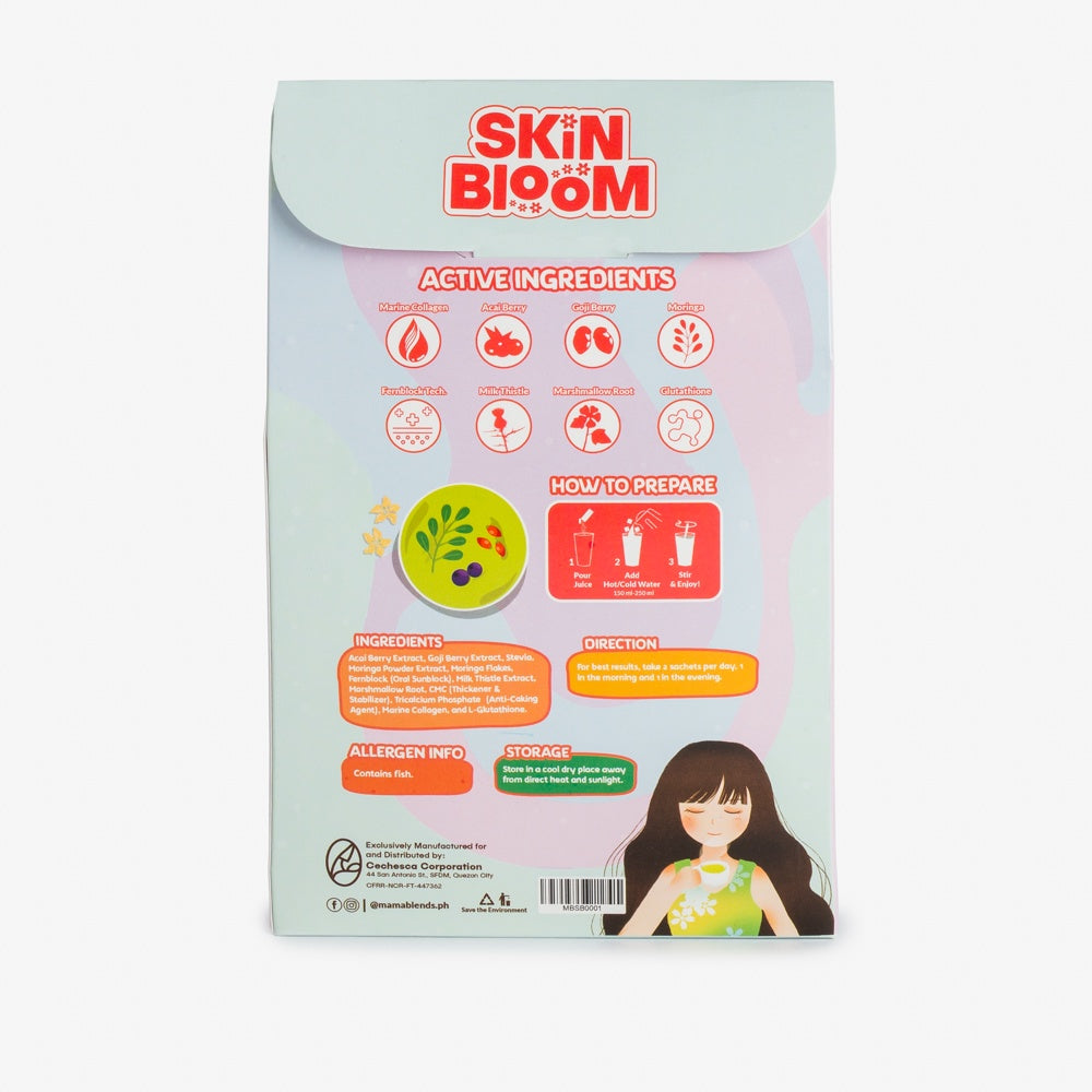 Mama Blends Skin Bloom Premium Korean Collagen Juice Drink