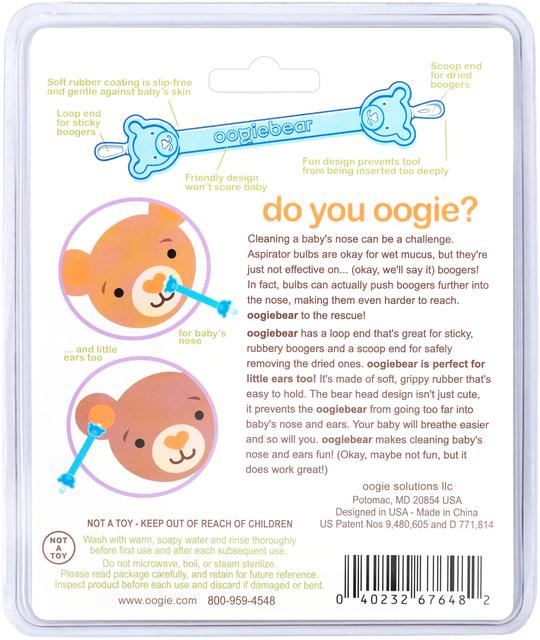 Oogiebear Baby Ear & Nose Cleaner Singles with Case